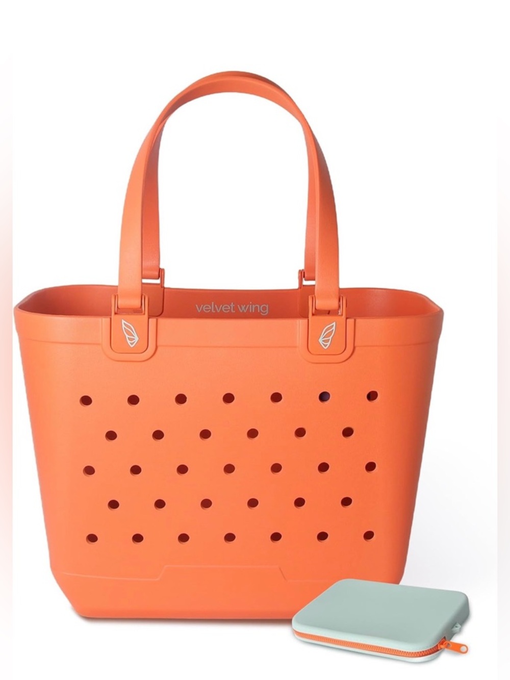 NWOT Extra Large Rubber Tote Bag